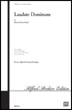 Laudate Dominum SAB choral sheet music cover Thumbnail